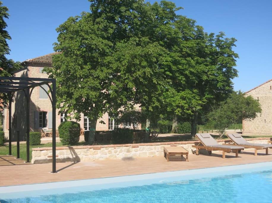 Bastide Des Tourelles Pour 20 Pers. Piscine & Spa Marzens Exteriér fotografie